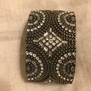 Cuff metal bracelet